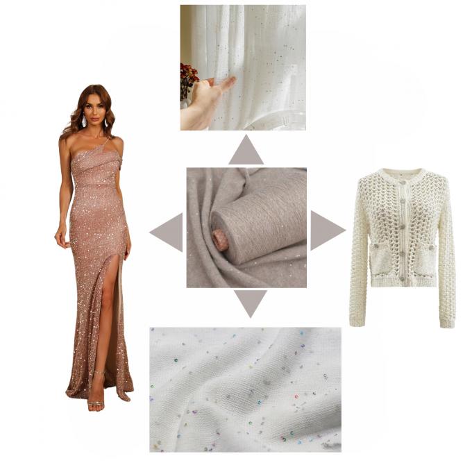 5 มิลลิเมตร ฮิลอส ลูกศิลา ผสมใยยางพัดลม แฟนซี ซีควีนยางสําหรับการผูก 5