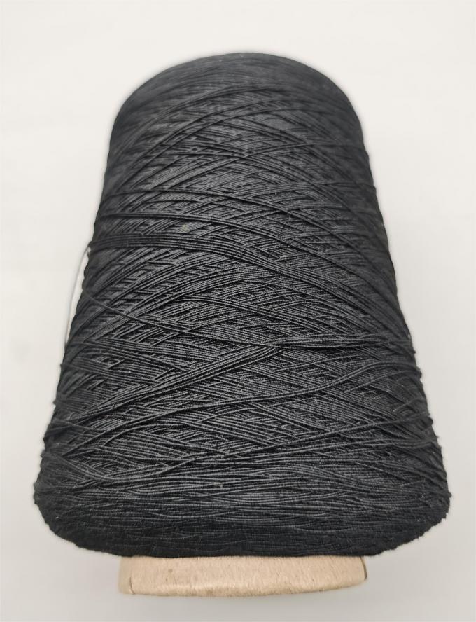 20s/2 สีดํา Preoxidized สายใยคาร์บอน ยืดเพลิง LOI 40+ สําหรับการหมุน 2