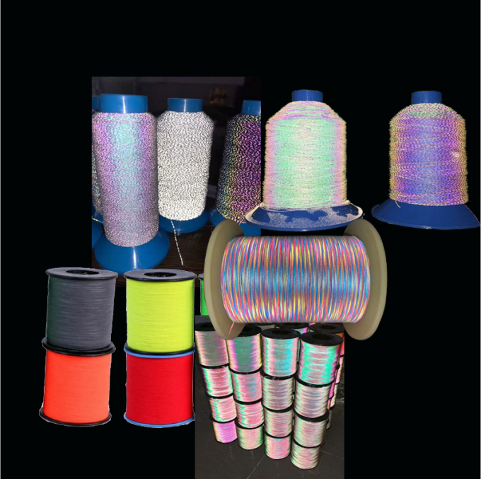 สีหลากหลาย ผนังผสมผสาน PET ผนังสะท้อน ผ้าพิมพ์ สําหรับการผสมผสาน เสื้อกัน 2