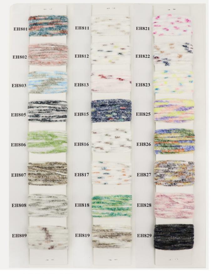 Yarn de poliéster teñido de cheniles super gruesos para tejer a mano 3