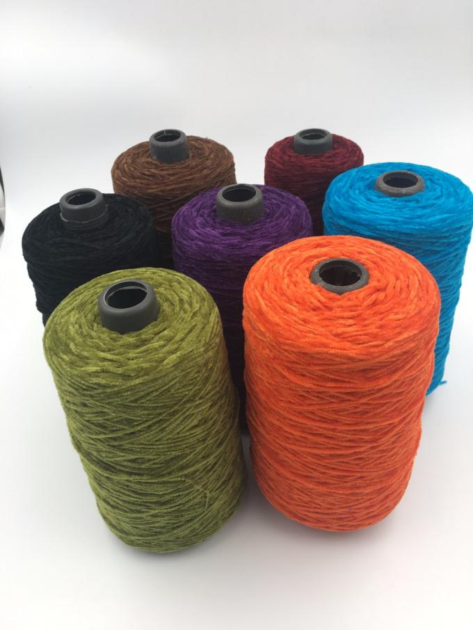 สีสัน crochet เด็ก Bernat สายพอลิเอสเตอร์ fuzzy velvet เชนิลล์เส้น 0