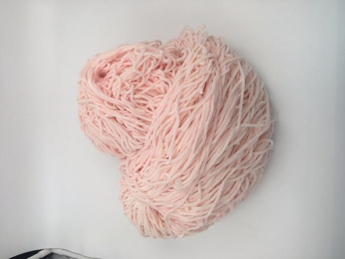 สีสัน crochet เด็ก Bernat สายพอลิเอสเตอร์ fuzzy velvet เชนิลล์เส้น 2