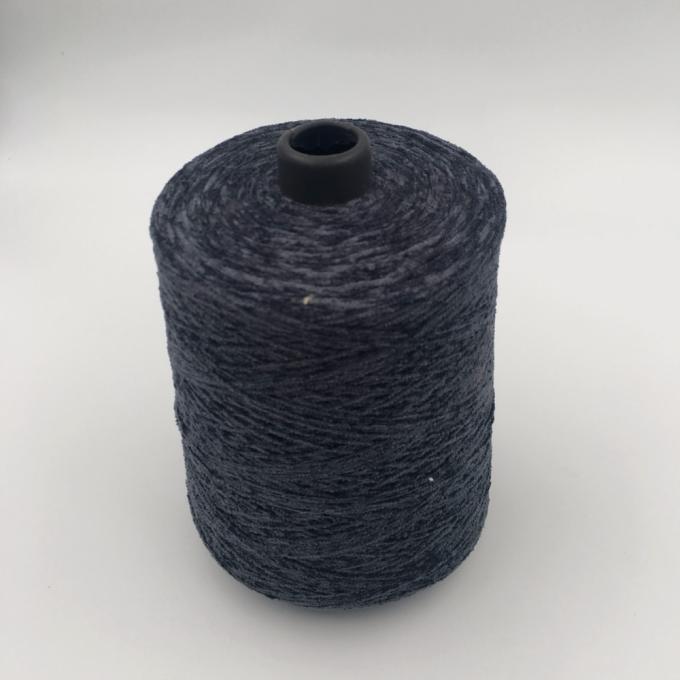 100% Cotton Chenille Yarn Dyed Texturized Type 1/6NM-1.2NM Count 1