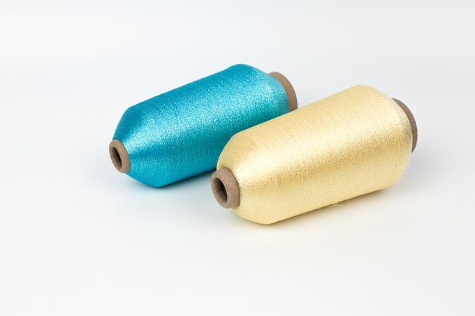 Mx Ms สี สายโลหะ Lurex สายขีด สายโลหะสําหรับการเย็บ 2