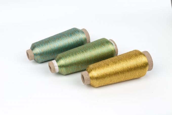 150d 5000y 128g Untwist Rayon ใยโลหะเย็บเส้นสําหรับเครื่อง 3