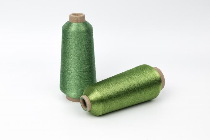 150d 5000y 128g Untwist Rayon ใยโลหะเย็บเส้นสําหรับเครื่อง 4