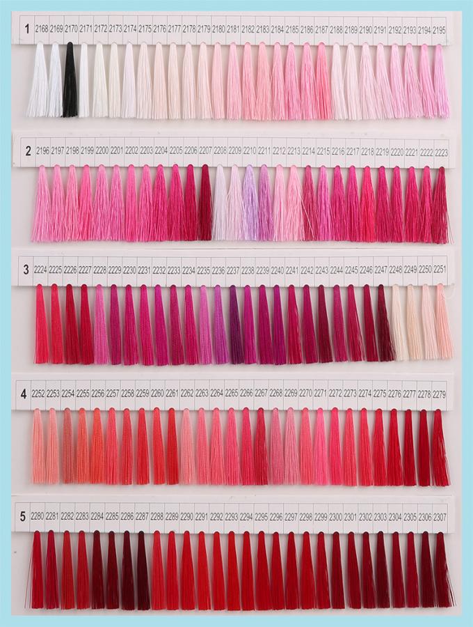 Mx Ms สี สายโลหะ Lurex สายขีด สายโลหะสําหรับการเย็บ 6