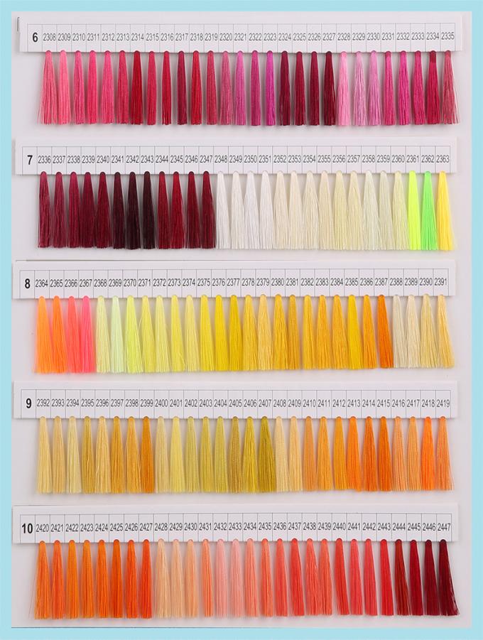 Mx Ms สี สายโลหะ Lurex สายขีด สายโลหะสําหรับการเย็บ 7