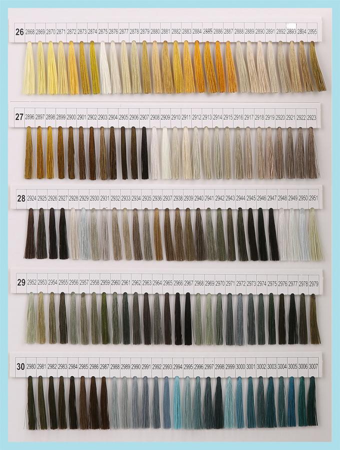 Mx Ms สี สายโลหะ Lurex สายขีด สายโลหะสําหรับการเย็บ 11