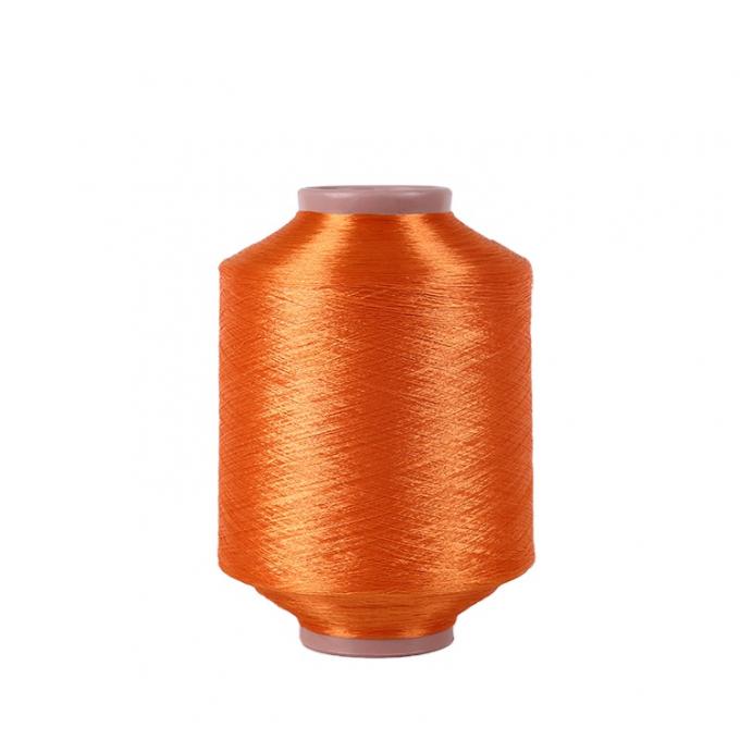 สายใยพอลิเอสเตอร์เพชรสว่าง 75/36 สีขาว Tex Fdy สําหรับผ้า 0