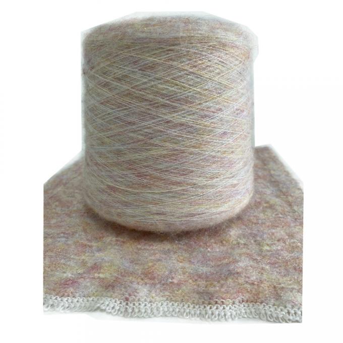 สายใยพอลิเอสเตอร์เพชรสว่าง 75/36 สีขาว Tex Fdy สําหรับผ้า 17